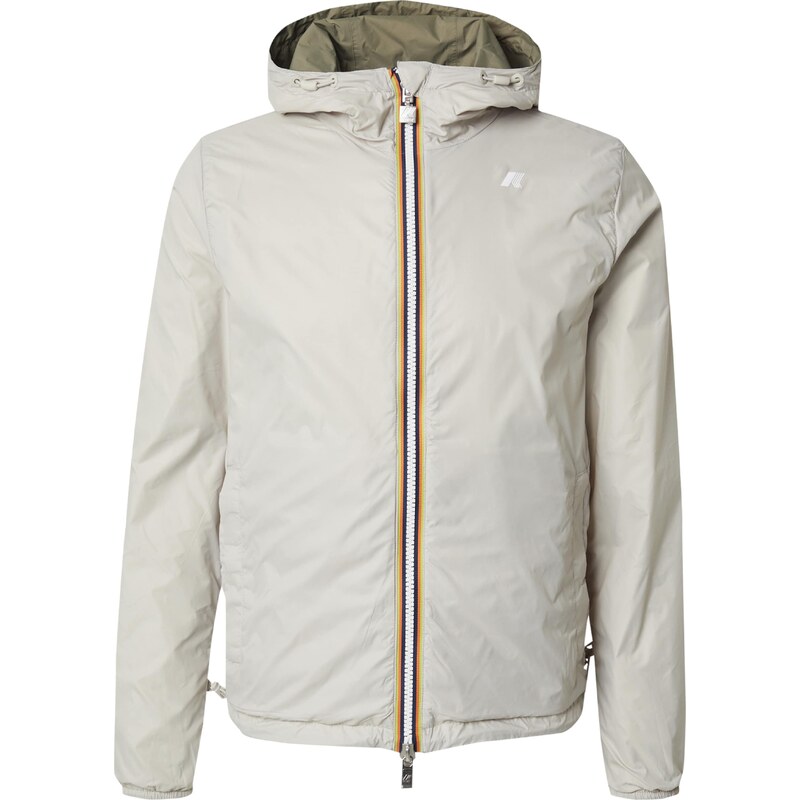K-Way Prechodná bunda JAKE PLUS.2 pastelovo zelená / biela 63162022