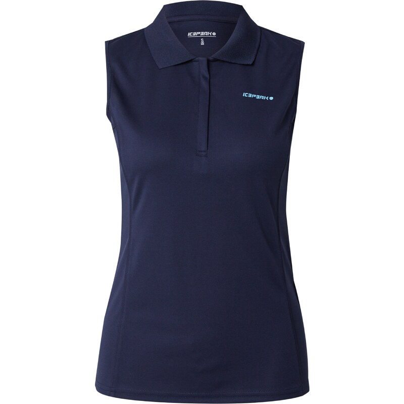 ICEPEAK Športový top BAZINE námornícka modrá / biela 63162687