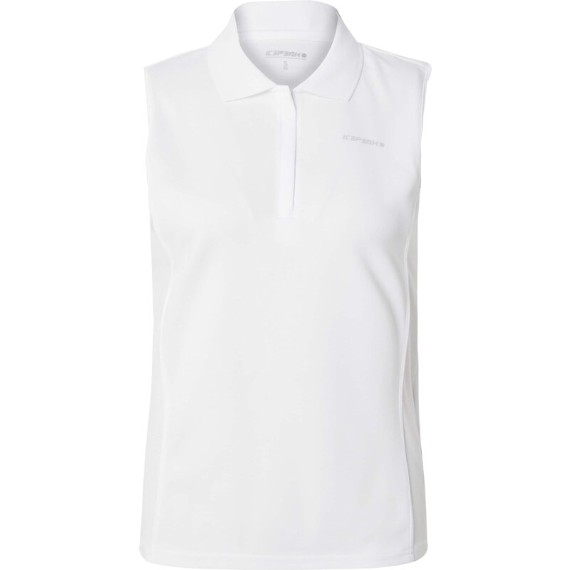 ICEPEAK Športový top BAZINE sivá / biela 63162689