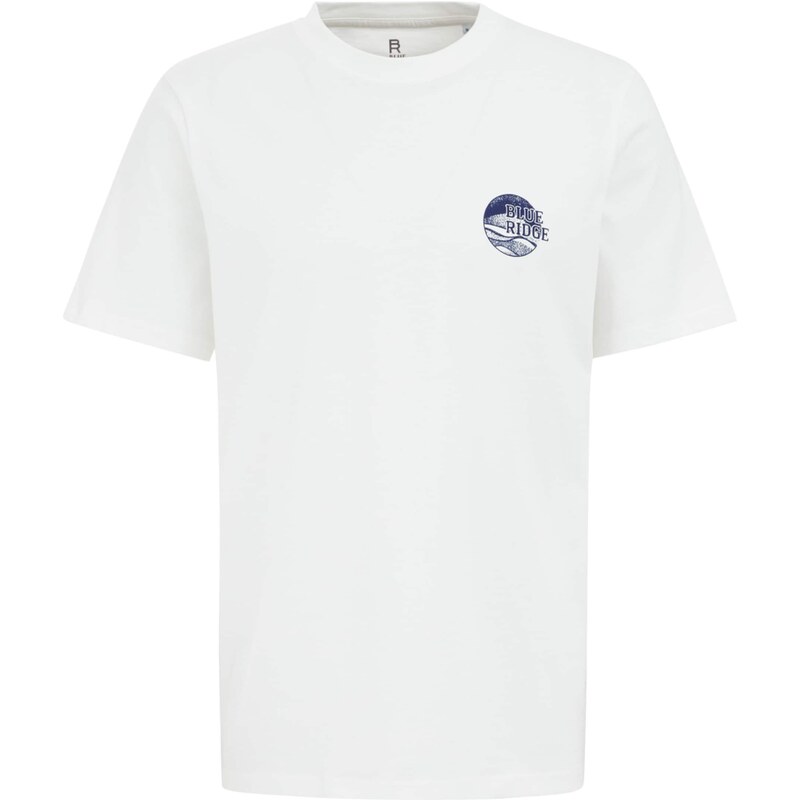 WE Fashion Tričko tmavomodrá / biela 62664414