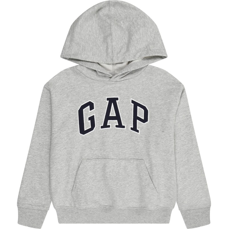 GAP Mikina HERITAGE námornícka modrá / sivá melírovaná / biela 62662968