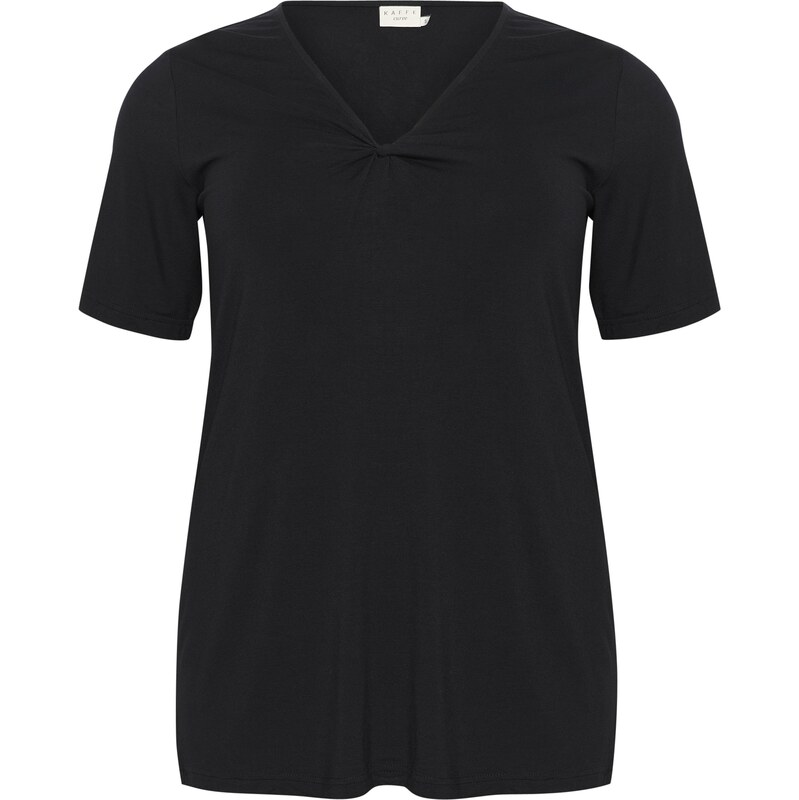 KAFFE CURVE Tričko Winni čierna 62662142
