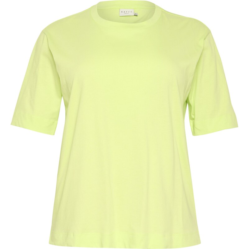 KAFFE CURVE Tričko Mina svetlozelená 62662154