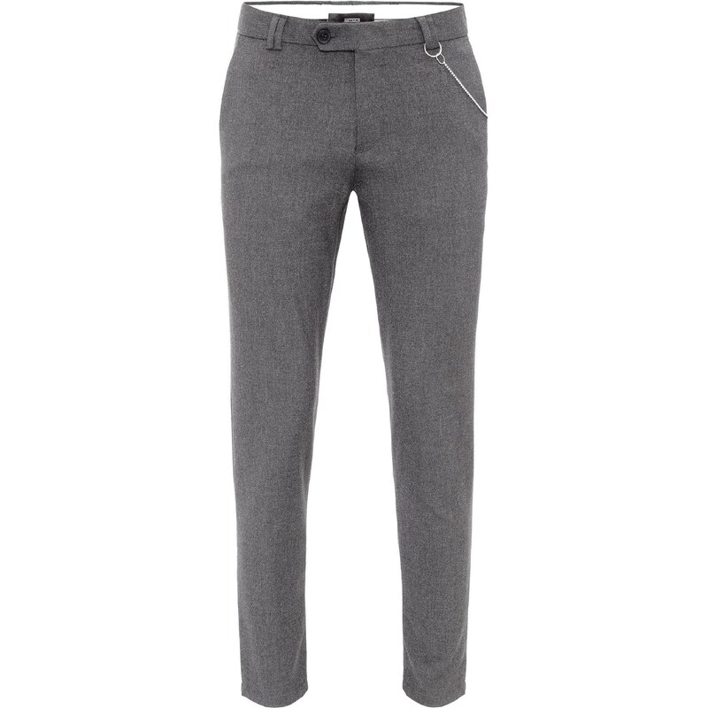 Antioch Chino nohavice sivá melírovaná 63161656