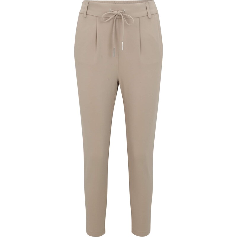 Only Petite Plisované nohavice ONLPOPTRASH tmavobéžová 63162077