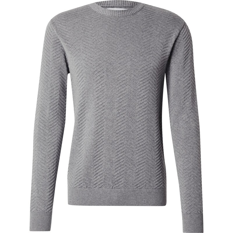 Kronstadt Sveter Carlo sivá melírovaná 62730294