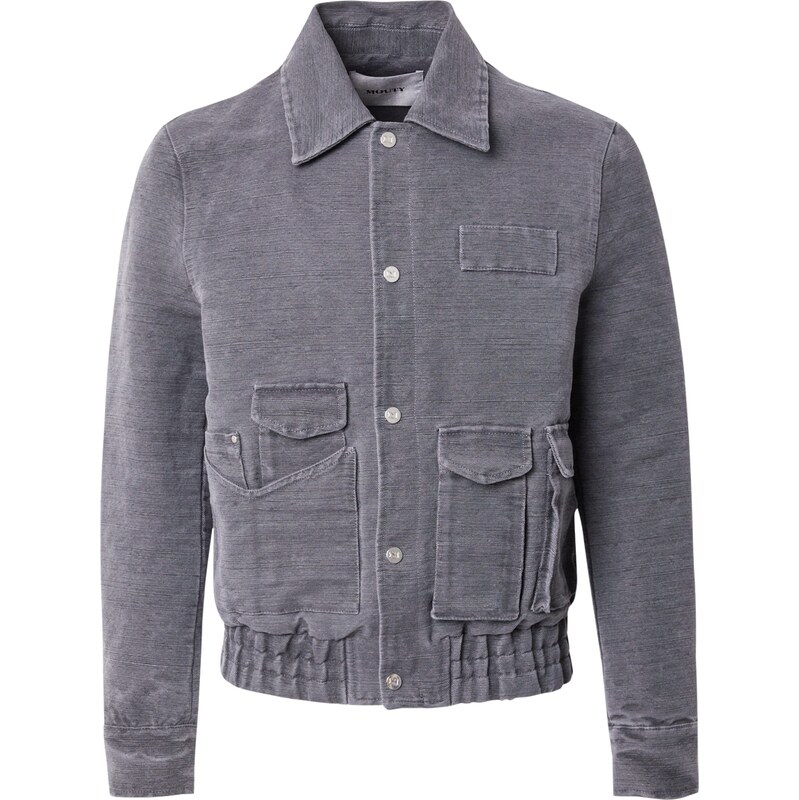 MOUTY Prechodná bunda MONTANA tmavosivá 62664283
