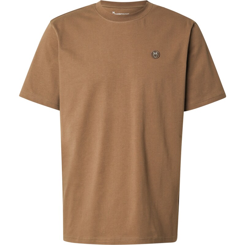 KnowledgeCotton Apparel Tričko ALDER hnedá 63161575