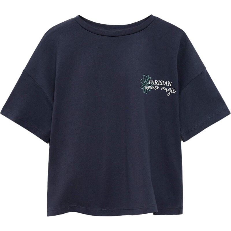 MANGO KIDS Tričko MAGIC modrá / námornícka modrá / svetlozelená / 62663667