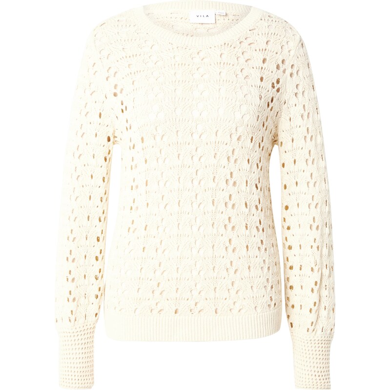 VILA Sveter VIPALUA béžová 63161506