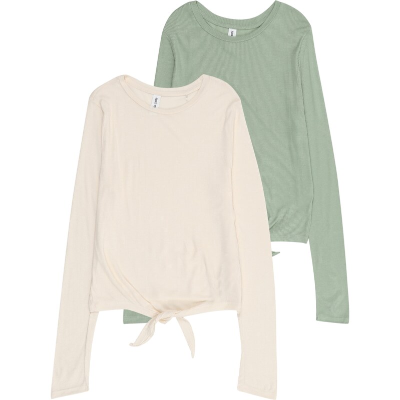 ABOUT YOU Tričko Lulu krémová / nefritová 63162187