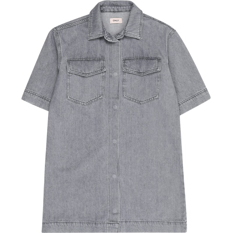 ONLY GIRLS Šaty sivý denim 62902581