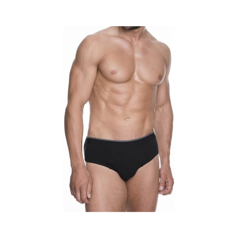 Julimex Pánske slipy Iron čierne 55892236