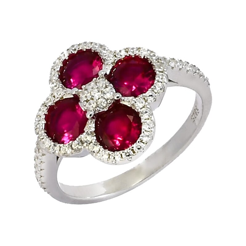 Strieborný prsteň Glare 827 62670794