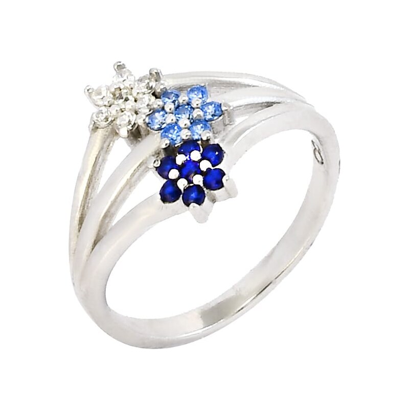 Strieborný prsteň Glare 829 62670796