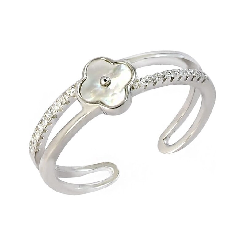 Strieborný prsteň Glare 841 62670806