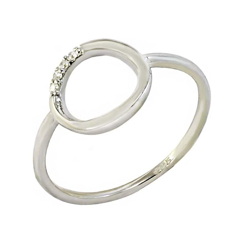 Strieborný prsteň Glare 837 62670803