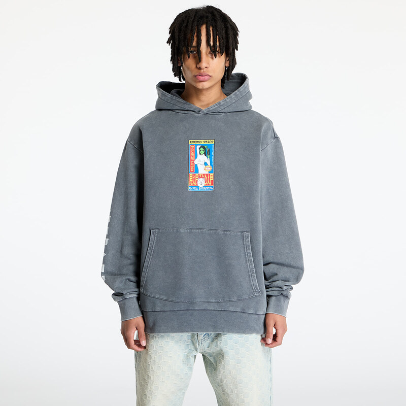 Mikina RIPNDIP Nerms Cans Hoodie Charcoal Vintage Wash M 62673240