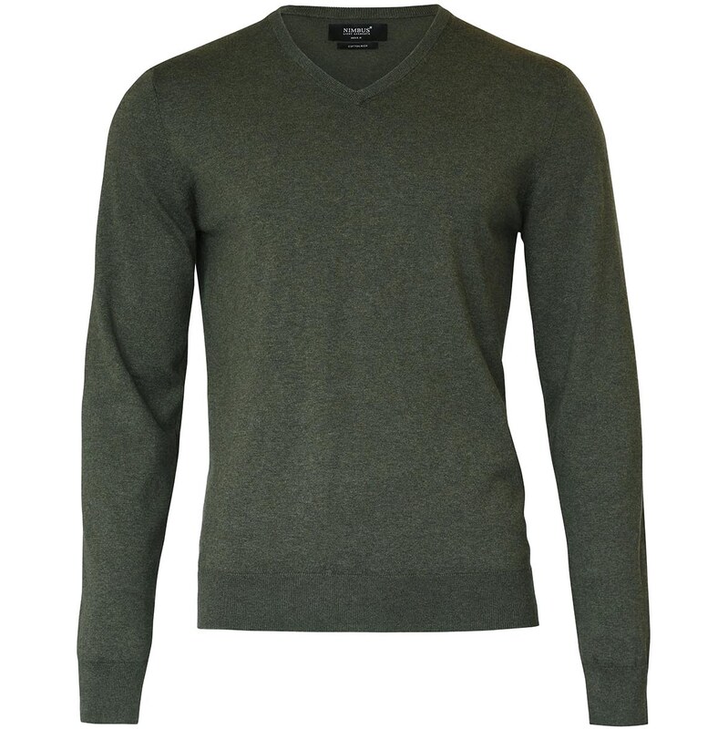 Pánsky formálny bavlnený sveter do V Brighton Nimbus 62679135