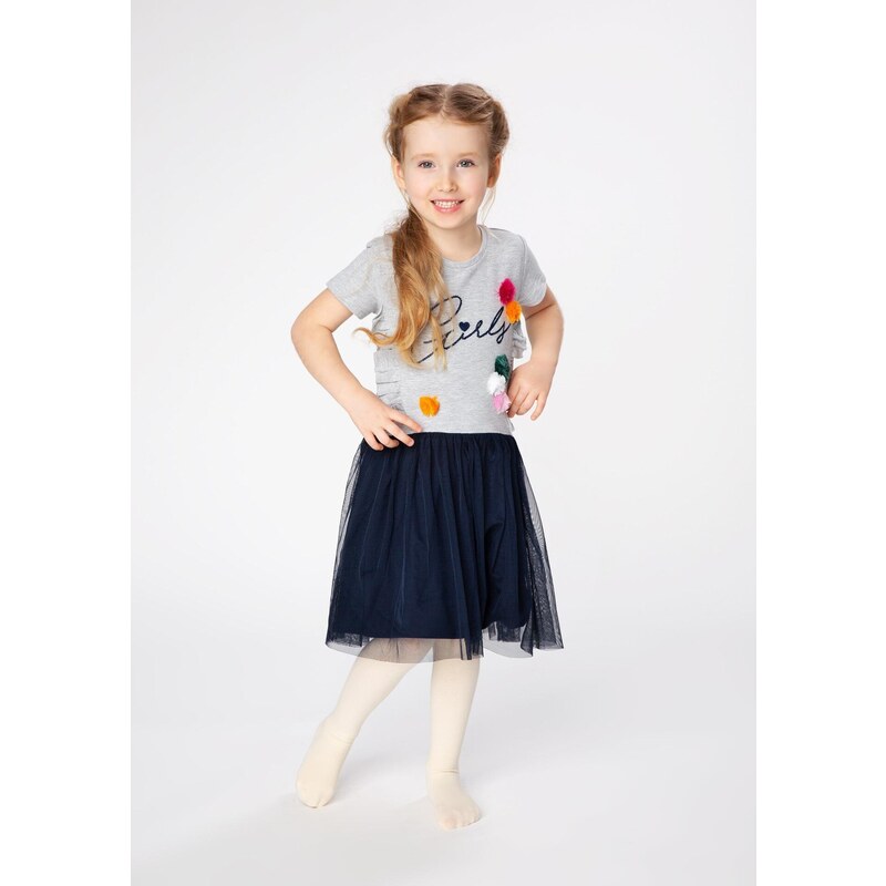 Detské bavlnené teplé pančuchy JULIA 80 DEN Marilyn 67581630