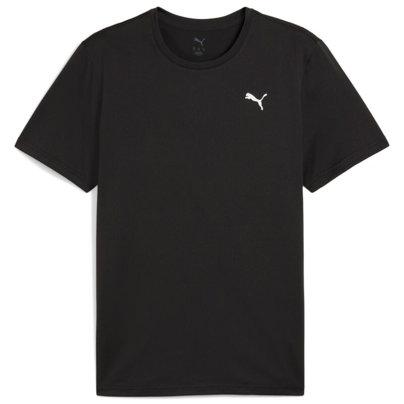 Puma M Tad Essentials SOLID CAT Tee (LC small cat) black 62681205