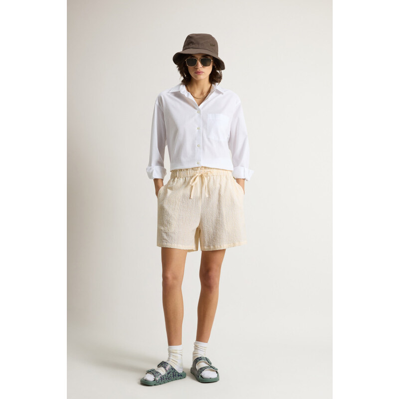E-shop ŠORTKY WOOLRICH SEERSUCKER COTTON SHORT