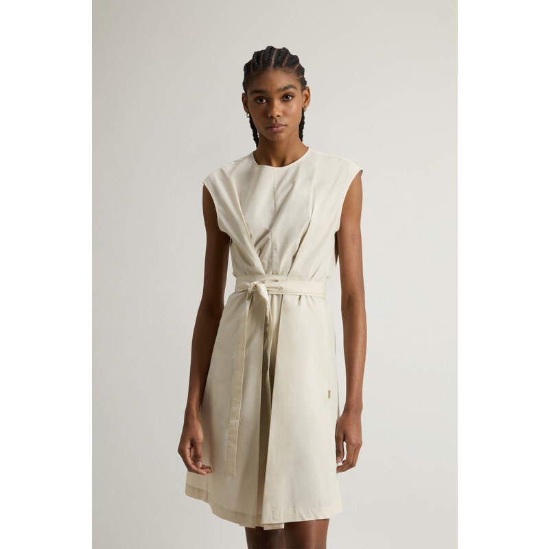 ŠATY WOOLRICH POPLIN BELTED DRESS 62684733
