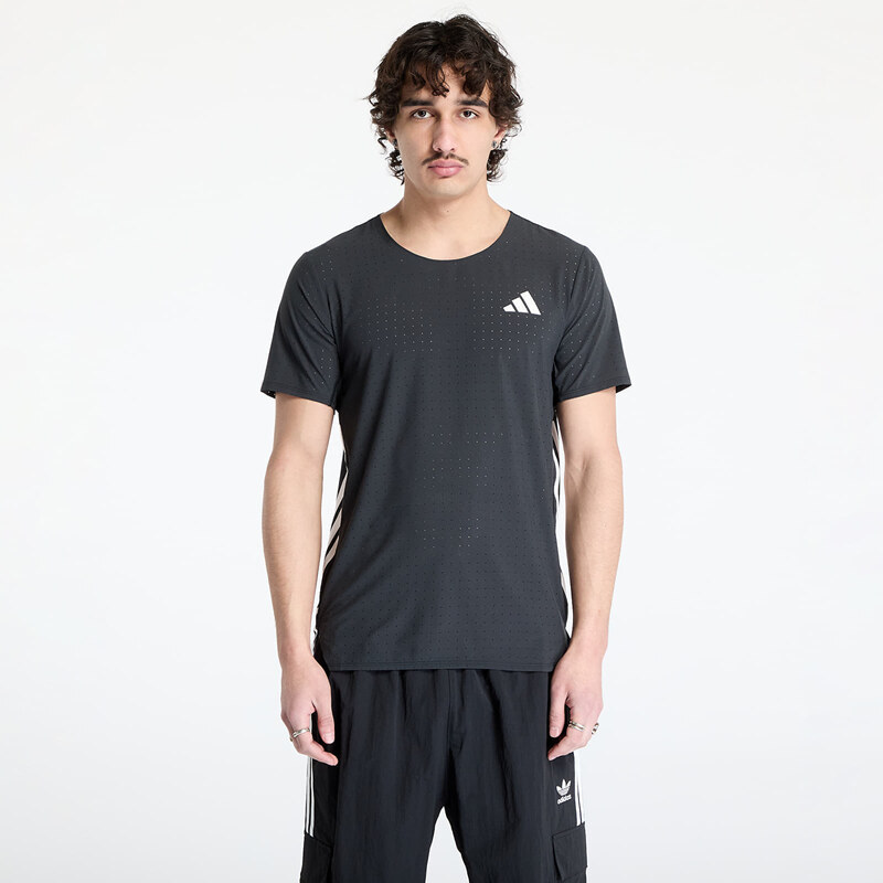 adidas Performance Tričko adidas Adizero Running T-Shirt Black S 62687999