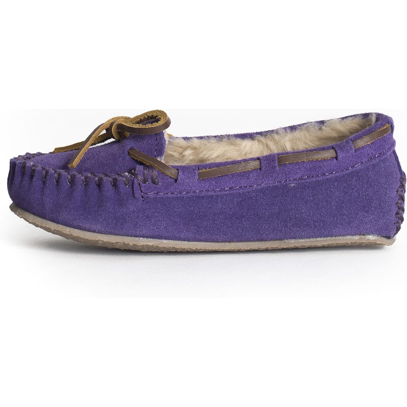 Minnetonka Poltopánky Cassie fialová / levanduľová 65643118