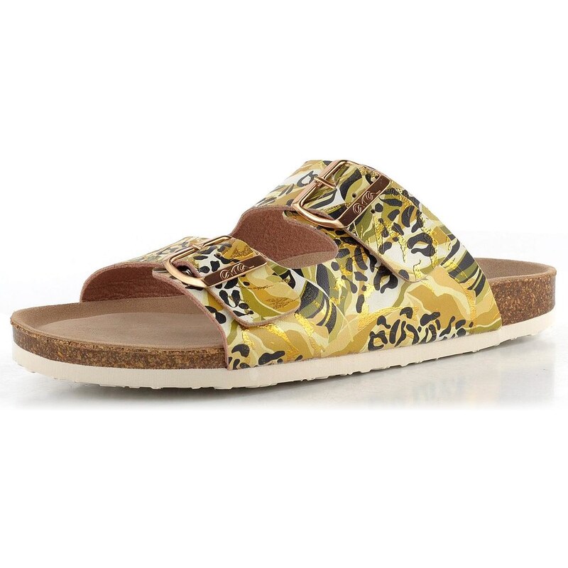 Ara dámske šľapky Maui Green-Multi 15-17018-03 62752571