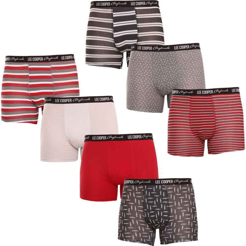 7PACK pánske boxerky Lee Cooper viacfarebné (LCUBOX7P0109-1769861) 34584893
