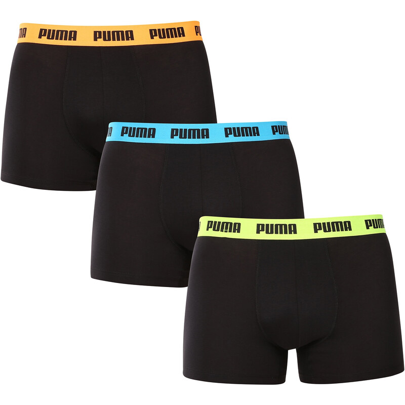 3PACK pánske boxerky Puma čierné (701226820 006) 62691621