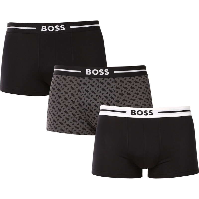 3PACK pánske boxerky BOSS viacfarebné (50531694 981) 62691626