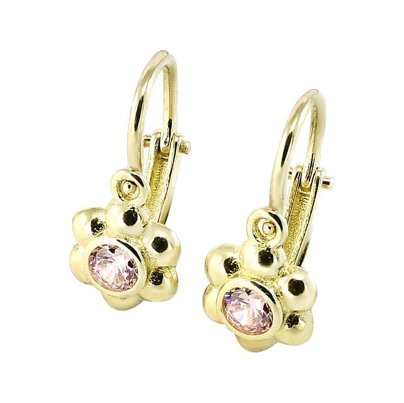 Zlaté náušnice detské Glare 287 62692050