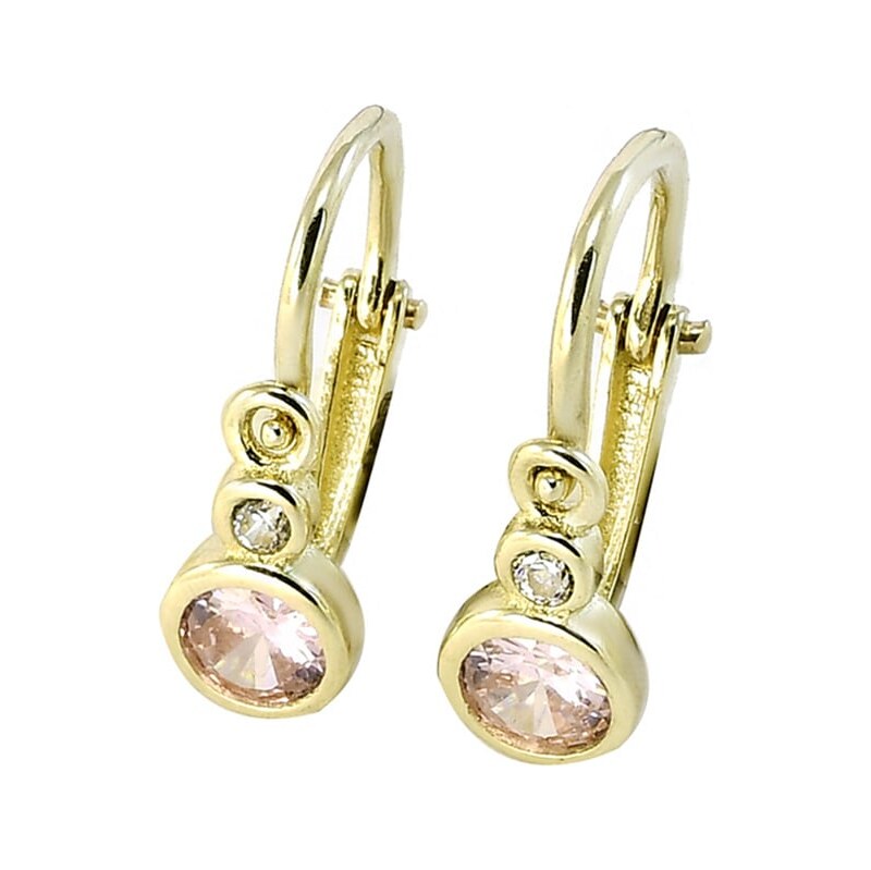 Zlaté náušnice detské Glare 290 62692053