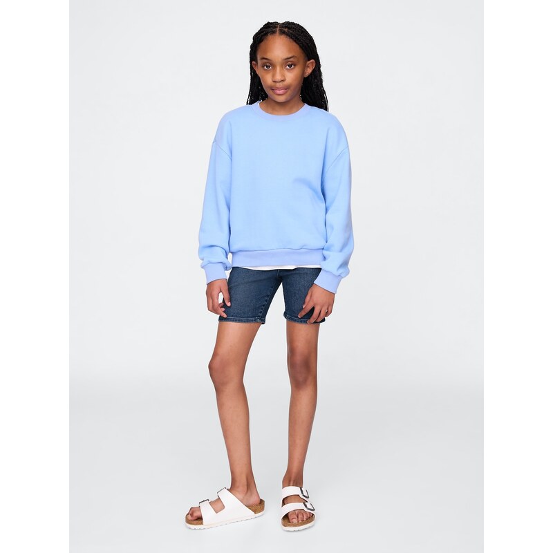GAP Childrens denim biker shorts - Girls 64678187
