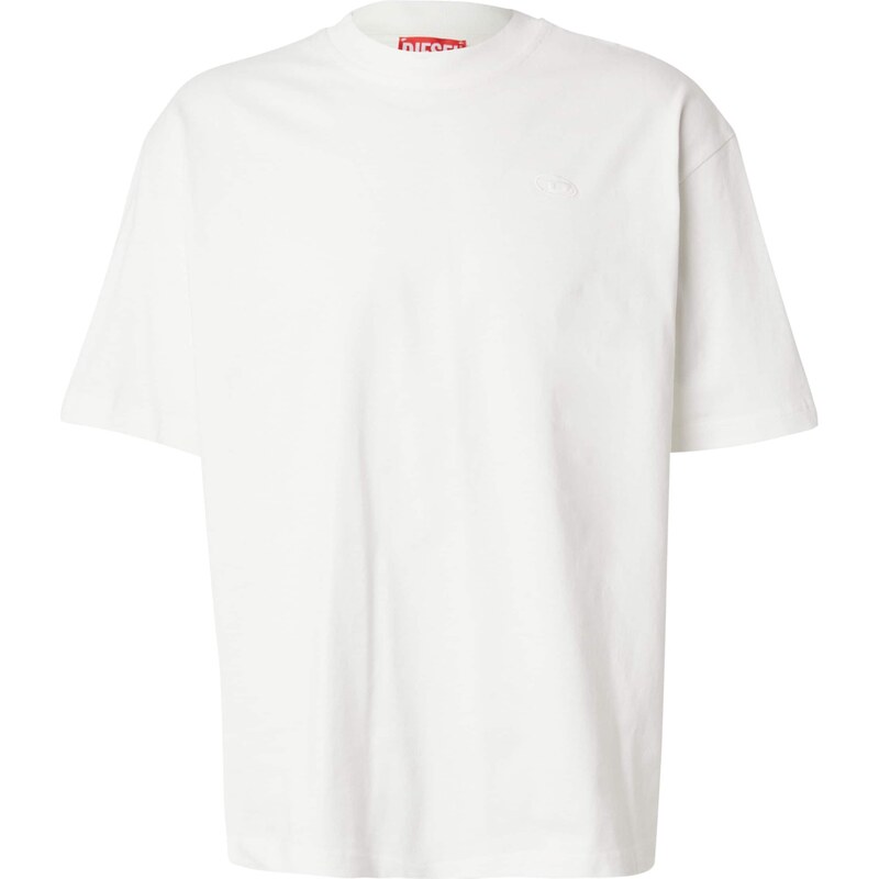 DIESEL Tričko BOGGY-MEGOVAL-D čierna / šedobiela 64864687