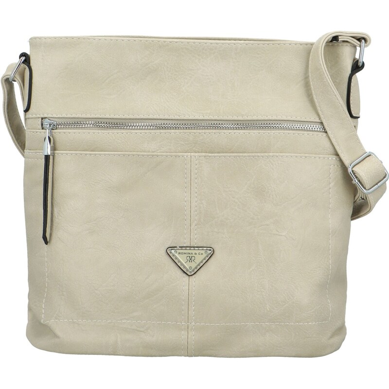 Dámska crossbody kabelka krémová - Romina & Co Bags Kelly krémová 62701403