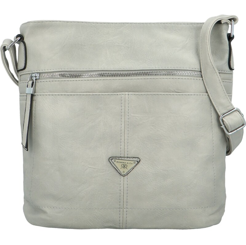 Dámska crossbody kabelka sivá - Romina & Co Bags Kelly šedá 62701404