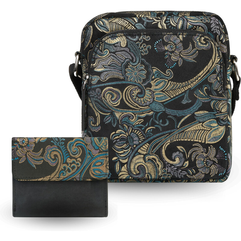 Paolo Peruzzi Dámska darčeková sada - malá kožená peňaženka a dámska 62701443