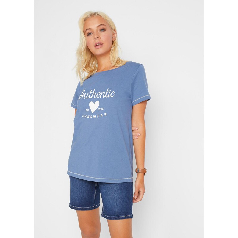 bonprix Tričko, farba modrá 44735670