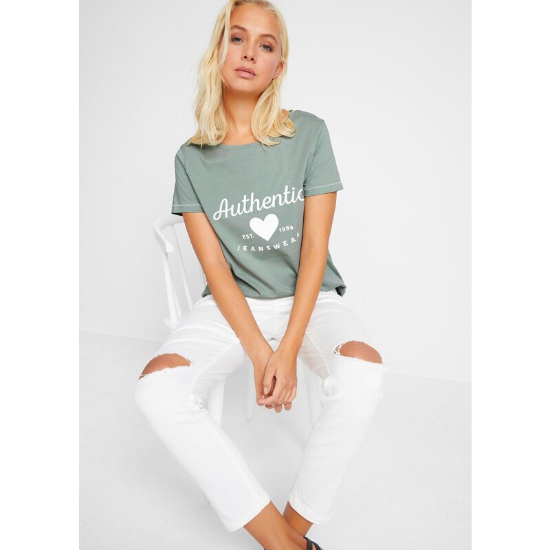 bonprix Tričko, farba zelená 44896092