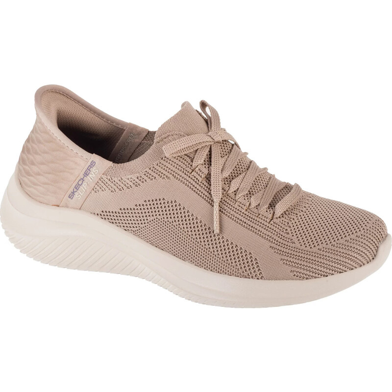 Taupe dámske tenisky Skechers Slip-Ins Ultra Flex 3.0 - Brilliant 62337015