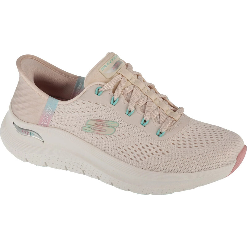 Béžové dámske športové tenisky Skechers Slip-Ins: Arch Fit 2.0 - Easy 62407273