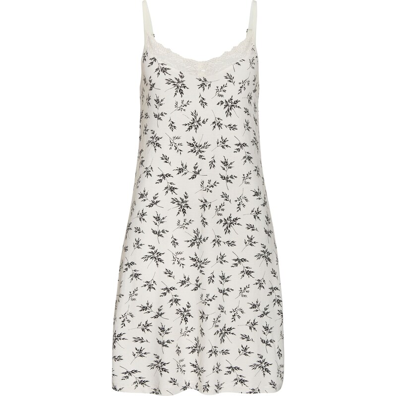 VIVANCE Nočná košieľka Dreams svetlobéžová / čierna 63156490