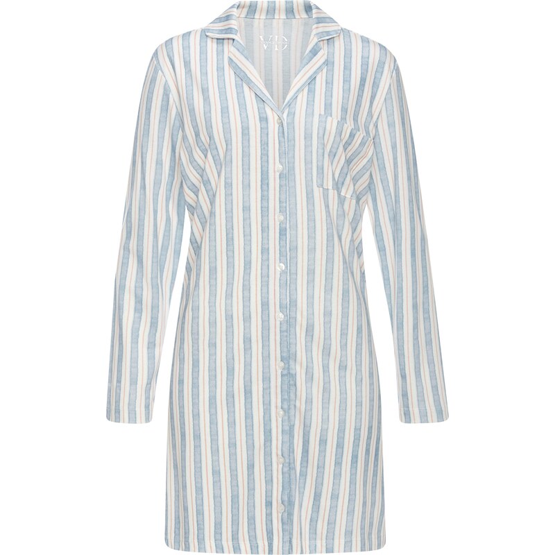 VIVANCE Nočná košieľka opálová / staroružová / biela 63156525