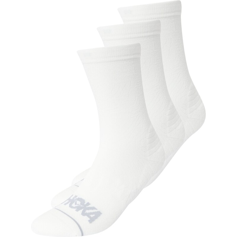 HOKA Športové ponožky sivá / biela 62707016