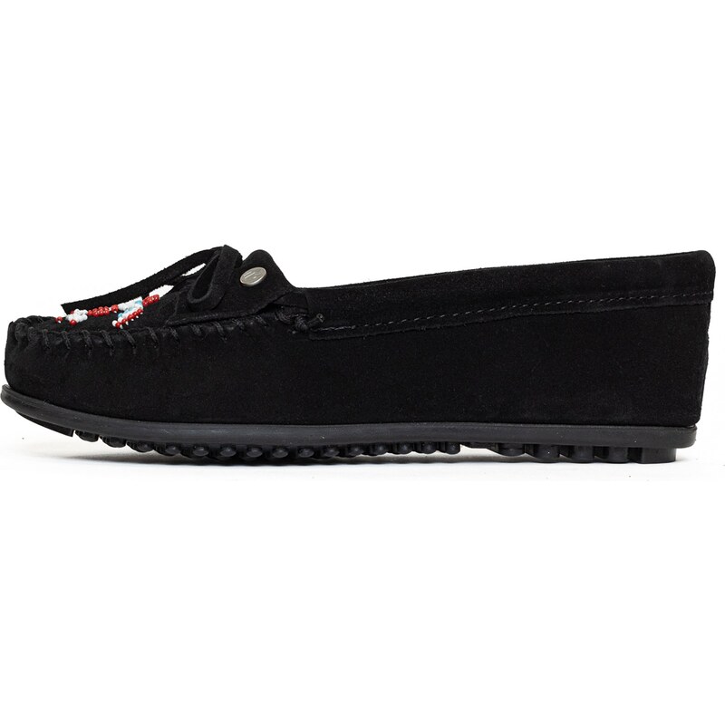 Minnetonka Mokasíny Thunderbird čierna 65874148