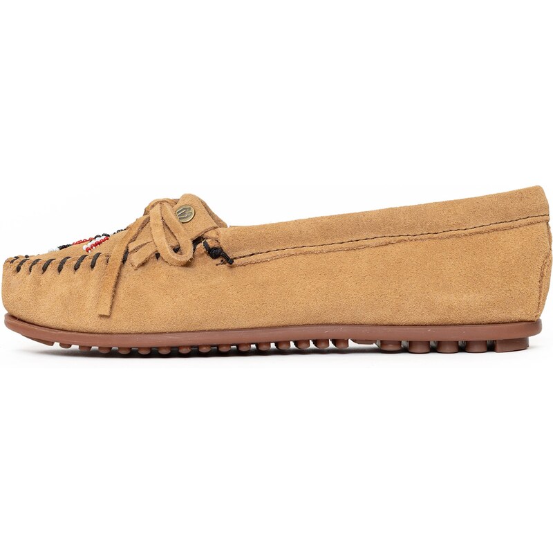 Minnetonka Mokasíny Thunderbird béžová 65874151