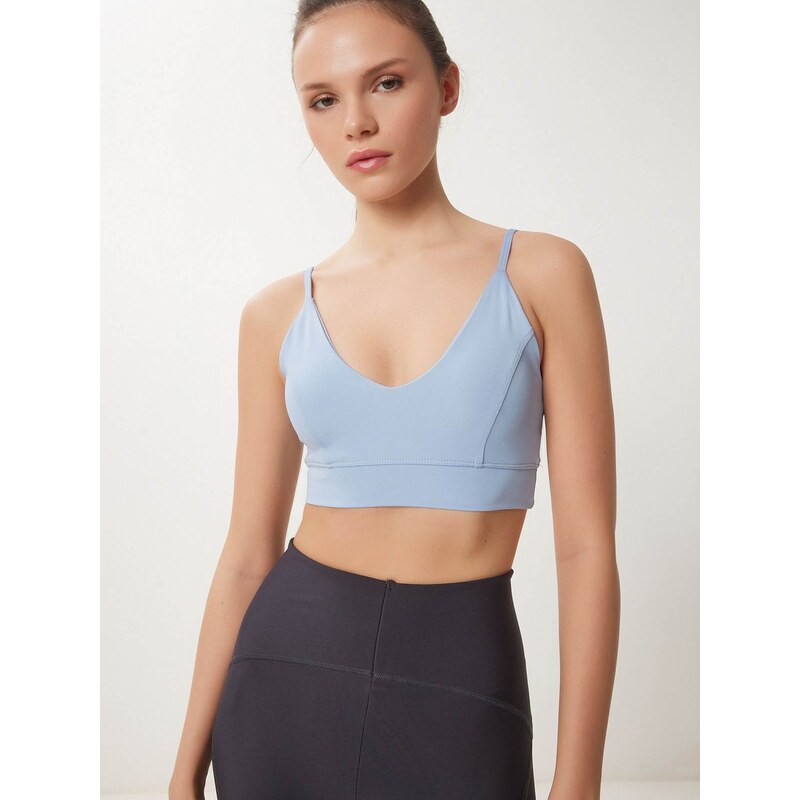 Happiness İstanbul Športová podprsenka svetlomodrá 63160267